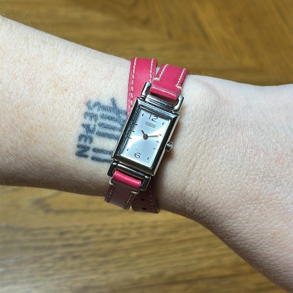 COACH Madison Stainless Steel Wrap-Strap Watch - Picture 14 of 15